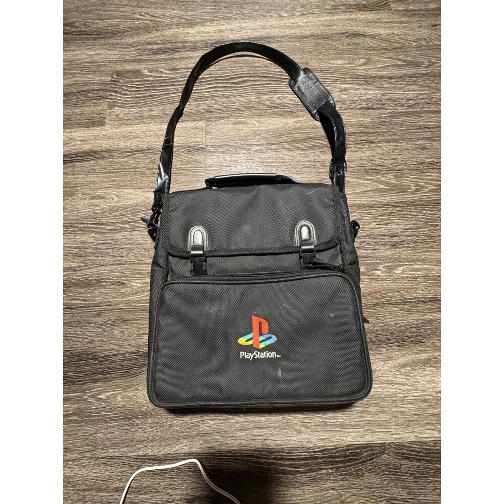 Official Sony Playstation 1 One PS1 Travel Bag Console System Carrying Case